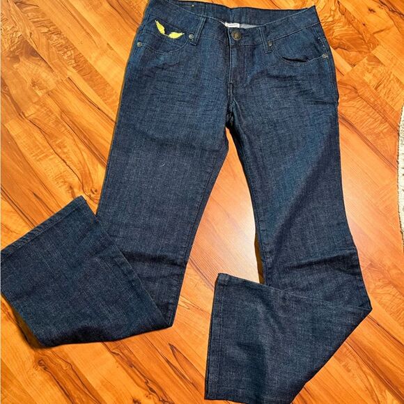 NEW 🔥ROBIN’s JEANS🔥 Y2K 🔥 flare 🔥 low rise 🔥 - Picture 2 of 10